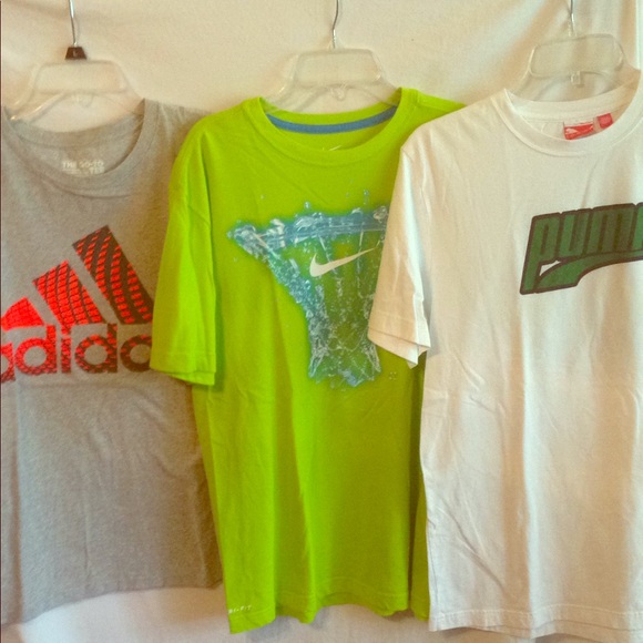 adidas nike puma t shirt